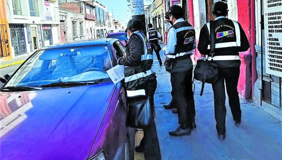 Municipio de Arequipa sin personal para controlar las calles de la ciudad. (Foto: GEC Archivo)