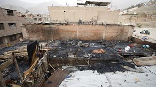 Imágenes del incendio y explosión en almacén clandestino de pirotécnicos en Huaycán (FOTOS)