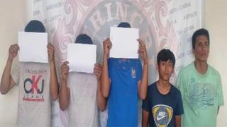 Nuevo Chimbote: Siete menores son retenidos por robo, secuestro y droga