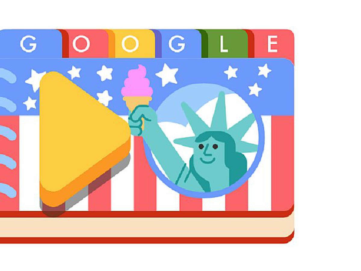 Google celebra Independência dos Estados Unidos com jogo de