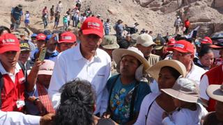 Martín Vizcarra: se alquiló maquinaria para labores de limpieza tras huaico en Tacna 