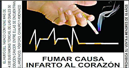 Minsa da plazo de 6 meses a empresas para nuevos avisos en caja de cigarros