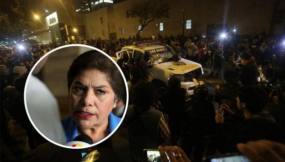 Luz Salgado rechaza marcha que pide el cierre del Congreso
