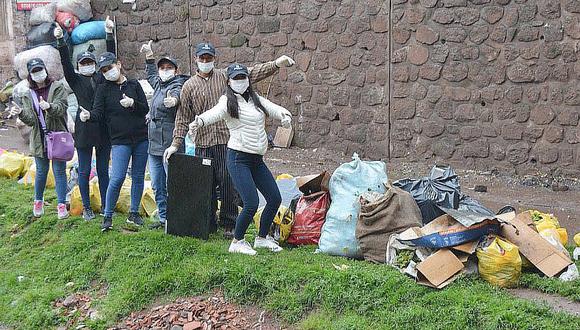 Trabajadores de hotel en Cusco se unen al #Trashchallenge (FOTOS)