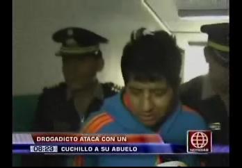 Joven drogadicto acuchilló a su abuelo porque le pidieron que trabajara