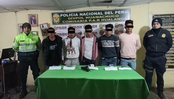Policía atrapó a ‘Los facinerosos de Urayacu’ luego que dos personas los acusaran de robo a mano armada en Huamachuco.