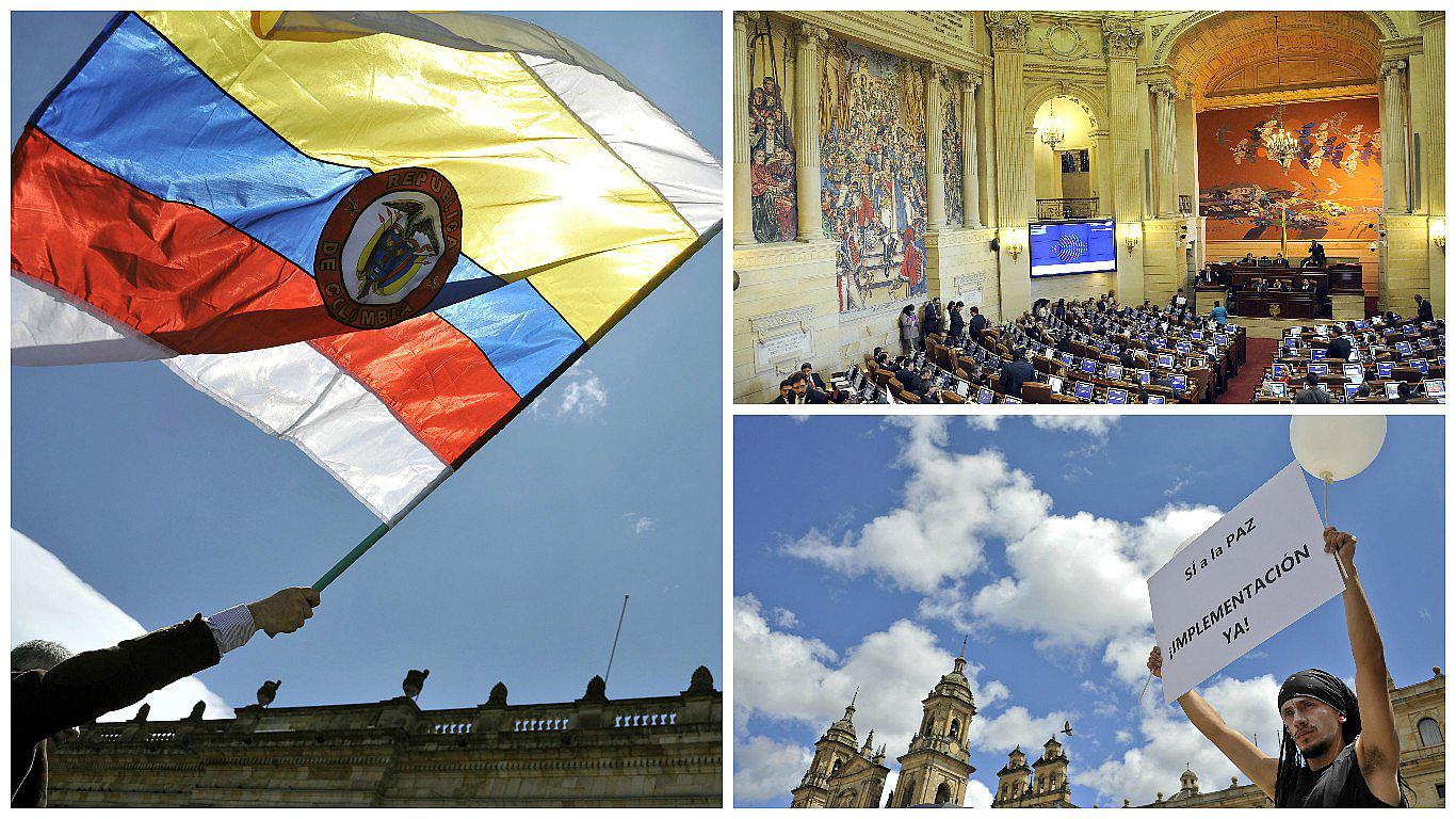 Congreso colombiano aprobó acuerdo con las FARC y ahora deberá ser implementado