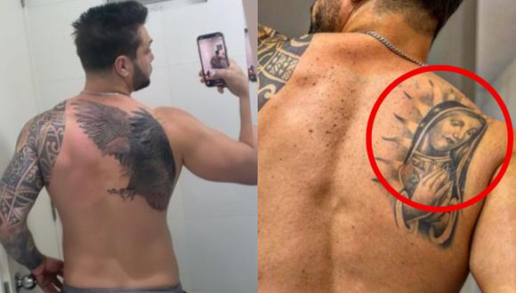 Nicola Porcella se tapó tatuaje de la Virgen de Guadalupe (FOTOS) | águila  | celeb | farándula | instagram | esto es guerra | ESPECTACULOS | CORREO