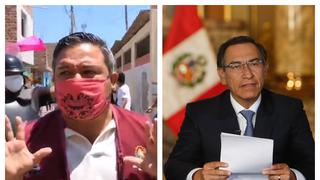 Alcalde de Moche convoca a marcha contra el presidente Martín Vizcarra para este jueves 