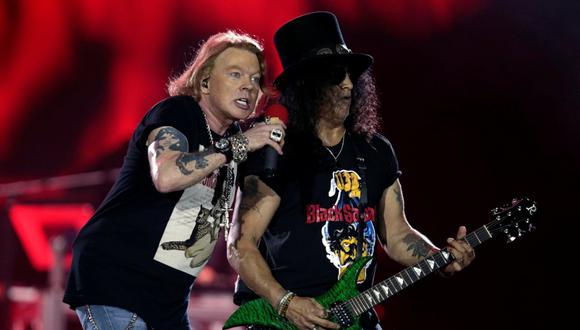 Guns N Roses pisará por tercer vez suelo patrio. Foto: AFP.