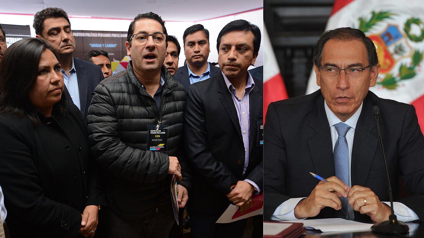 Peruanos Por el Kambio le da un ultimátum a presidente Martín Vizcarra