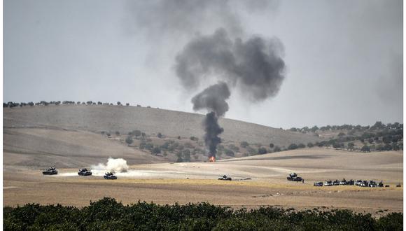 Turquía invade Siria para expulsar al EI de su último feudo en la frontera (VIDEO)