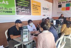 Chincha: Sunarp realiza Expoferia Registral  en el distrito de Grocio Prado
