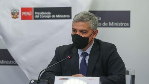 El titular del Ministerio del Interior, José Elice, estará presente en la conferencia (Foto: Andina)