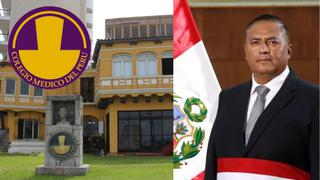 Colegio Médico del Perú exige renuncia del ministro de Salud, Hernán Condori