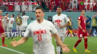 Suiza, otra vez arriba: Remo Freuler convirtió el 3-2 ante Serbia (VIDEO)