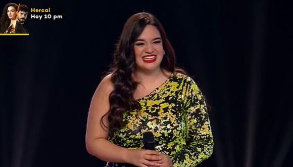 "La Voz Perú": Paula Leonardi, imitadora de Demi Lovato, sorprendió a todos con su voz. (Foto: Captura de video)