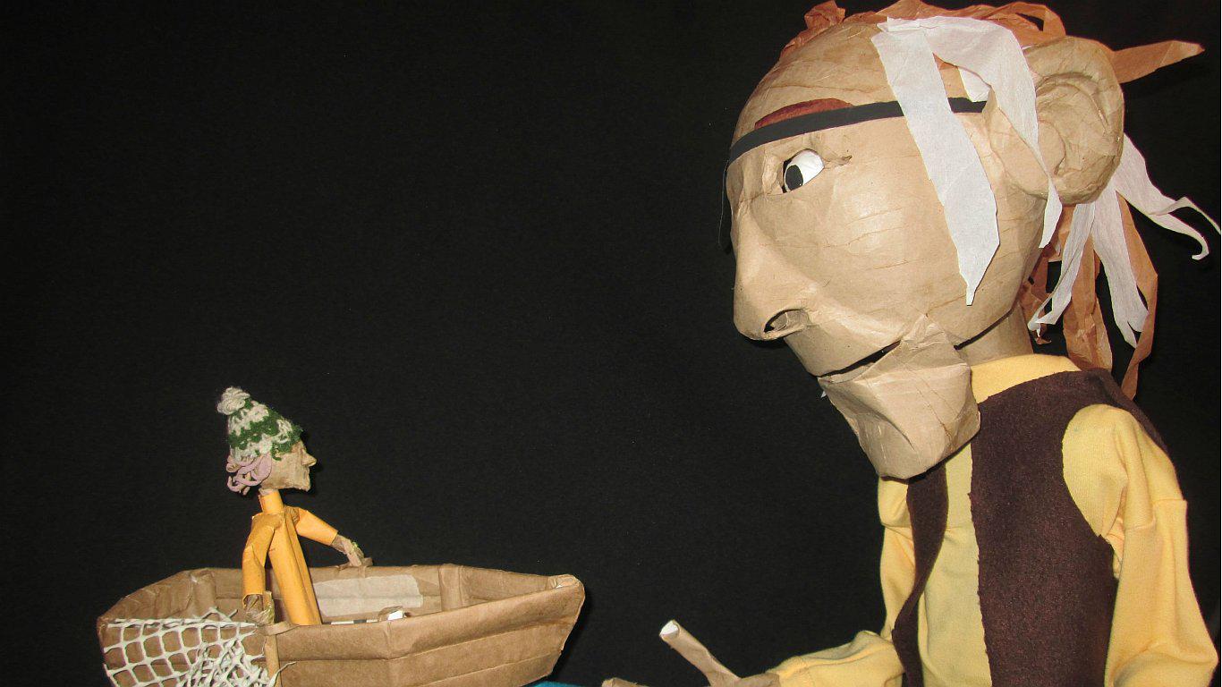 Obra infantil "Títeres de la mar brava" se presenta en el Parque de la Exposición