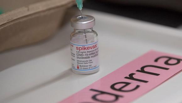 La vacuna contra el COVID-19 de Moderna.  (Foto: AFP)