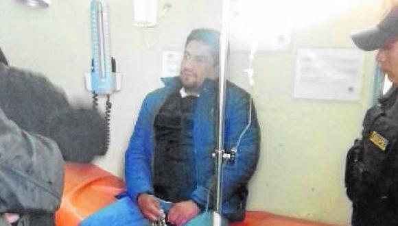 Peligroso reo Carlos Timaná es internado nuevamente en hospital regional de Puno