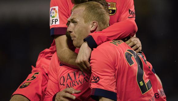 Liga Española: Barcelona venció 1-0 al Celta y sigue como líder