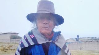Hace una semana buscan a anciana de 90 años en Huancavelica
