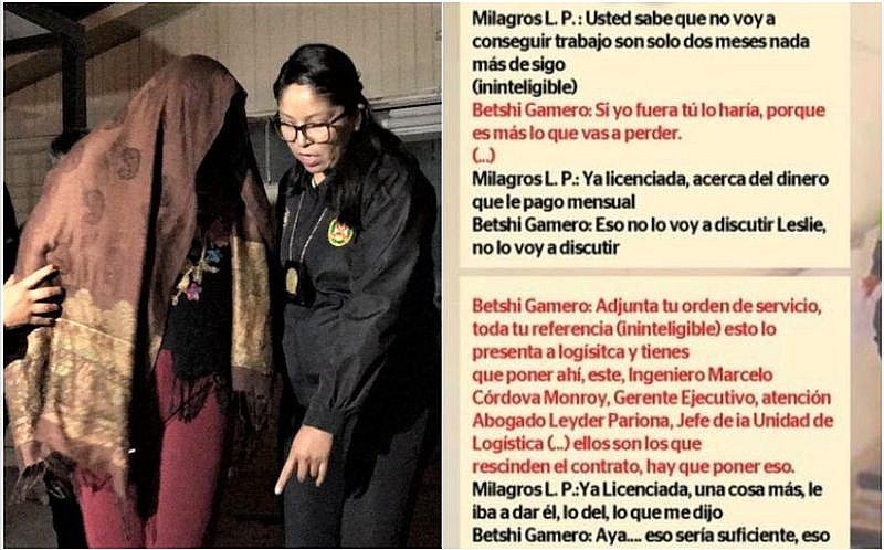 Exjefa de Autodema habría cobrado 2 mil soles en sobornos