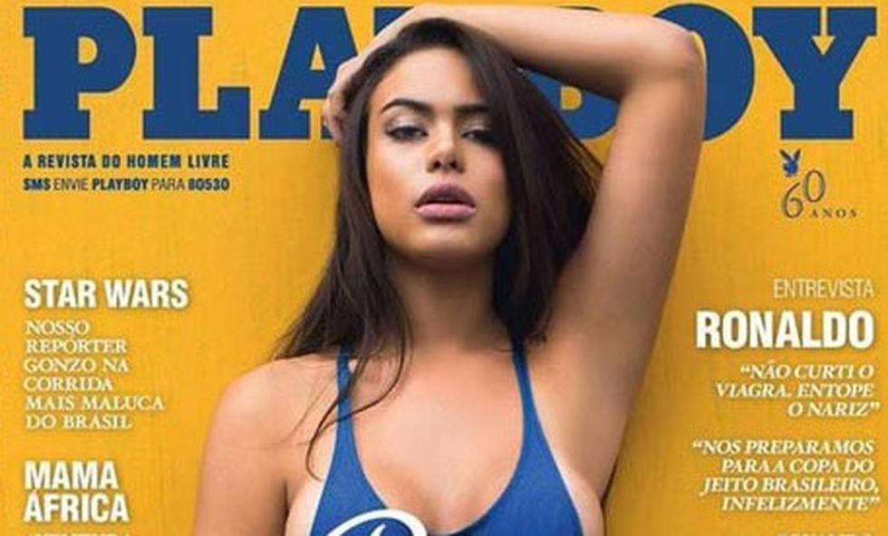 Playboy: Exnovia de Neymar celebra el Mundial al desnudo (FOTOS)