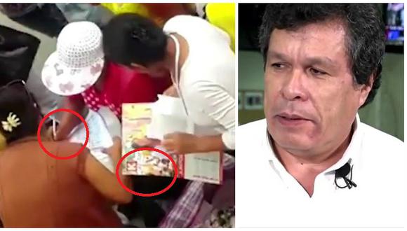 Benítez presenta video en que pobladores marcan la letra "K" en cartilla antes de elecciones