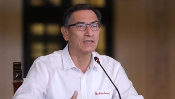 El presidente Martín Vizcarra exhortó al Congreso a mantener la norma tal como se aprobó. (Foto: Presidencia)