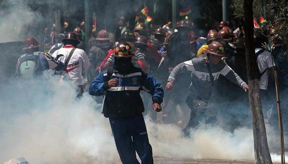 Gobierno de Bolivia sancionará a quienes usen dinamita en protestas