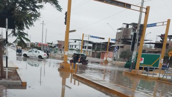 Conexión clandestina de desagüe ocasionó fuga de gran magnitud en sectores de Piura.
