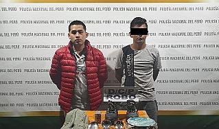 Intervienen presuntos robacasas