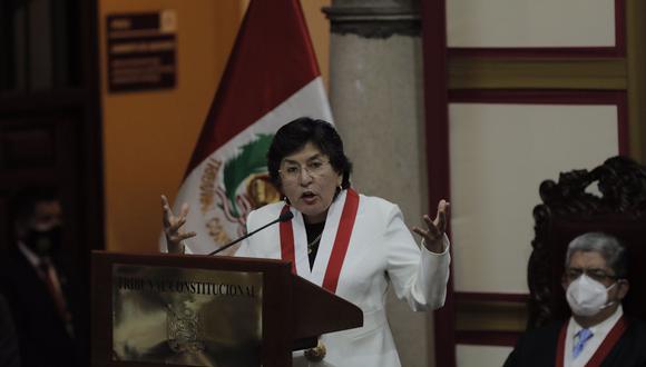 La magistrada Marianella Ledesma se mostró en contra de que el presidente Pedro Castillo no aplique la equidad de género en el Gobierno. (Foto: Leandro Britto / @photo.gec)