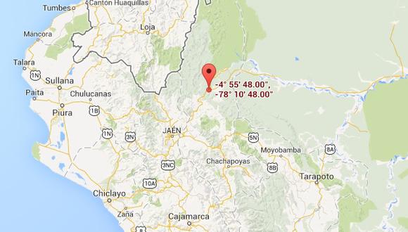 Sismo de 4,1 grados se registró en Amazonas