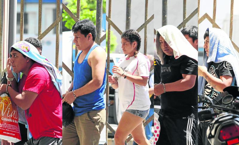 'Los Patecos' fueron enviados al penal