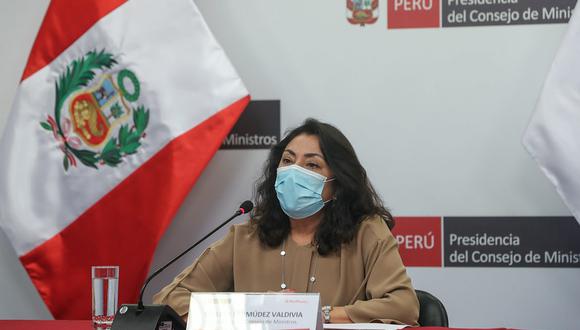 La presidenta del Consejo de Ministros, Violeta Bermúdez, señaló que, como Ejecutivo, pueden emitir recomendaciones. (Foto: PCM)
