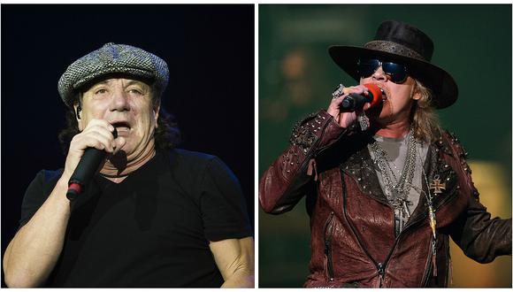 AC/DC: Brian Johnson dice que no se retira tras ser reemplazado por Axl Rose 