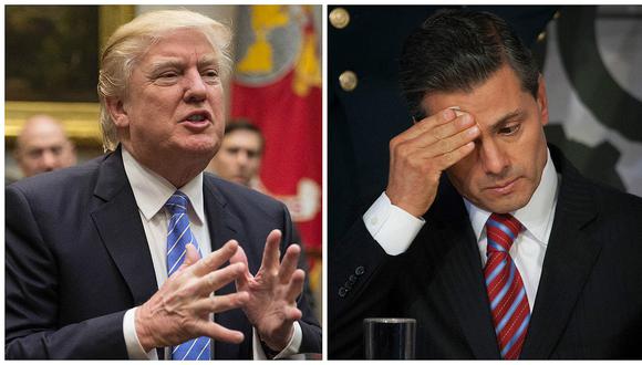 Donald Trump a Peña Nieto:  si no va a pagar el muro, "mejor cancele" su visita a Washington