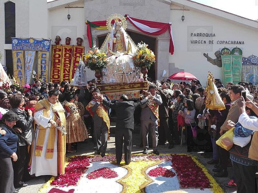 Celebran a Virgen de Copacabana en Tacna