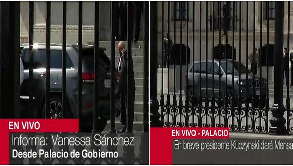 PPK abandonó Palacio de Gobierno tras renuncia a la presidencia (VIDEO)