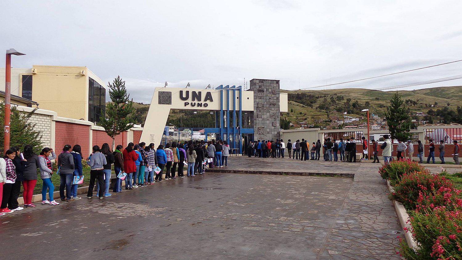 Relación de ingresantes del examen de admisión CEPRE-UNA 