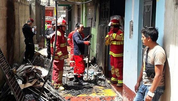 Incendio en depósito puso en riesgo cerca de 20 familias en Abancay 