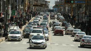 Taxis, combis y los masivos realizarán paro desde la medianoche en Huancayo