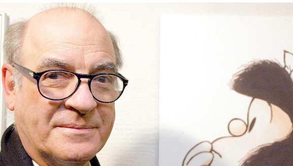 "Quino", autor de "Mafalda", cumple 80 años