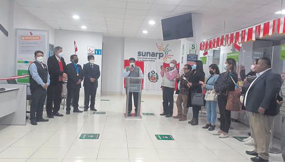 Sunarp inaugura oficina en Chimbote para orientar a ciudadanos sobre creación de negocios bajo el nuevo régimen societario de SACS.
