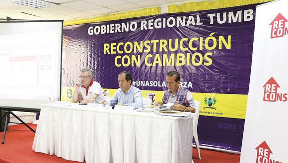 Tumbes: Anuncian cambios en el plan de reconstrucción