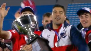 Luis Suárez salió campeón del Torneo Clausura de la Primera División de Uruguay con Nacional