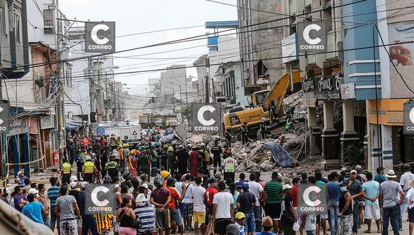 ​Terremoto en Ecuador: Al menos 54 personas han sido rescatadas vivas entre los escombros