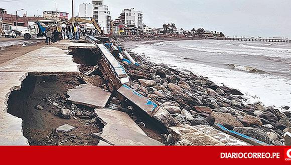 Proponen proteger Huanchaco ante oleajes con geotubos